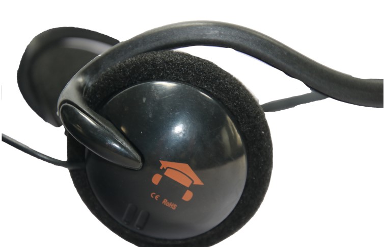 DKT Eduline Lichtgewicht Nekbandtelefoon zwart DKT-KT896BK 2